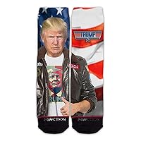 Function -Donald Trump Funny Maga 2024 Adult Crew Socks President USA