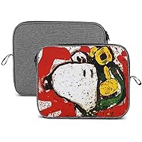 Snoopy Computer Case, Tablet Case, Shock Resistant, Water Repellent, Laptop Case, For Work or School Commutes, Travel, Business Trips, Business Trips, Stylish, Lightweight Computer Bag
