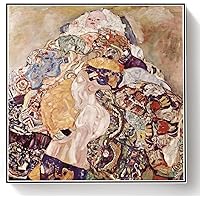 DIY Painting Kits for Adults Baby Painting by Gustav Klimt Arts Craft for Home Wall Decor