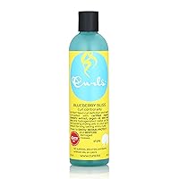 Curls Blueberry Bliss Control Jelly - Define & Defrizz - Wash and Go's, Twist Outs, Braid Outs, and Roller Sets - For Wavy, Curly, and Coily Hair Types 8oz