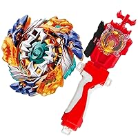 Geist Fafnir Battling Top Burst Toy Sparking Launcher Set, Bey Battle Blade Blades Gyro Two Way Launchers Right Left Spin Bayblayed Game Toys for Kids Boys 6-8-12