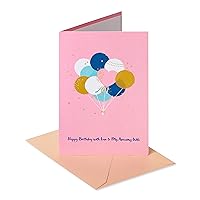 American Greetings Birthday Card for Wife (You Make the World a Magical Place)