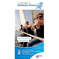 Hollandse Plassen 1:50 000 Waterkaart: Waterkaarten (ANWB waterkaart, 11)
