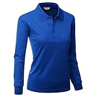 Women's Pique 180-200 TC Polo Dri Fit Collar T-Shirts