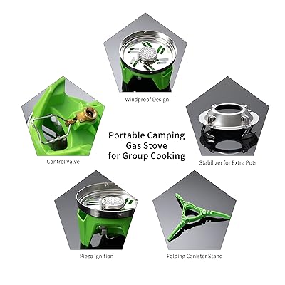 Fire-maple FMS-X2 Camping Stove Gas Portable | Outdoor Cooking Pot Jet  Burner System | All-in-one Backpacking Equipment with Fuel Can Stabiliser 