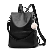 CHERUTY Women Backpack Purse PU Leather Anti-theft Casual Shoulder Bag Fashion Ladies Satchel Bags