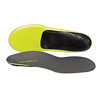 Run Support Low Arch (Carbon) - Trim-To-Fit Unisex Carbon Fiber & Foam Shoe Inserts for Tight Athletic Shoes - Professional Grade - 7.5-9 Men / 8.5-10 Women