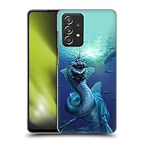 Head Case Designs Officially Licensed Tom Wood What Dwells Below Sea Dragon Fantasy Hard Back Case Compatible with Galaxy A52 / A52s / 5G (2021)
