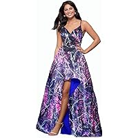 High Low Camouflage Bridesmaid Dresses Mother of The Bride Dress