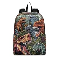 Dinosaur Backpack Toddler Teenager School Backpack Cartoon Dinosaur Kid Bookbag for Boys Girl Ages 5 to 19,1