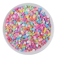 Non-edible 4 Pack Maddie Rae's Rainbow Mix Slime Sprinkles Supplies & Decorations for Crafts Colorful Mix for DIY Slime Making - 4oz Clay Sprinkle Resealable Containers 
