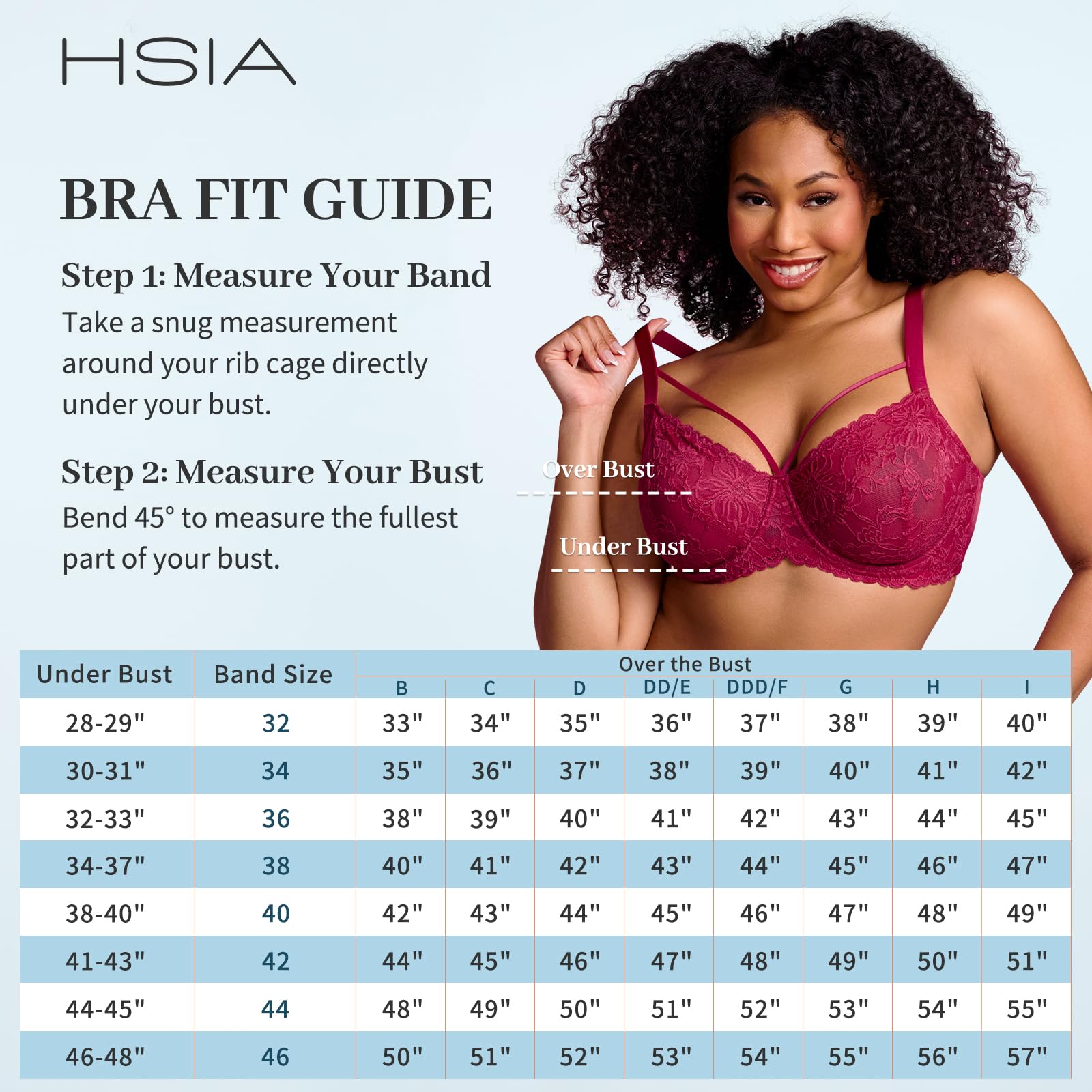 Buy HSIA Minimizer Bras for Women Full Coverage, Unlined Lace Sexy