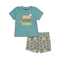 Baby Boys' 2-Piece Hero Dad Shorts Set Outfit