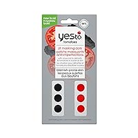 Yes To Tomatoes Detoxifying Charcoal Zit Zapping Dots | 24 Zit Patches | Paraben & Cruelty-Free | Pimple Patches for Blemish Prone Skin