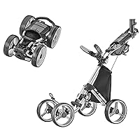 Explorer V8 - SuperLite 4 Wheel Golf Push Cart, Explorer Version 8