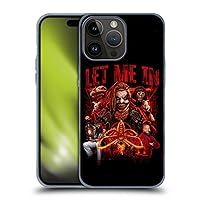 Head Case Designs Officially Licensed WWE Let Me in Bray Wyatt Soft Gel Case Compatible with Apple iPhone 15 Pro Max