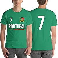 Portugal Soccer Jersey Tee Flag Football Shirt Gift T-Shirt