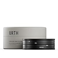 Urth 40.5mm 4-in-1 Lens Filter Kit (Plus+) - UV, CPL, Neutral Density ND8, ND1000, Multi-Coated Optical Glass, Ultra-Slim Camera Lens Filters