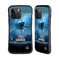 Head Case Designs Officially Licensed Jurassic World Mosasaurus Key Art Hybrid Case Compatible with Apple iPhone 15 Pro Max
