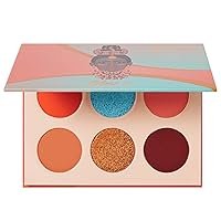 Juvia's Place Olori 3 - Coral, brown, Bronze, Shades of 6, Eyeshadow Palette, Professional Eye Makeup, Pigmented Eyeshadow Palette, Makeup Palette for Eye Color & Shine, Pressed Eyeshadow Cosmetics