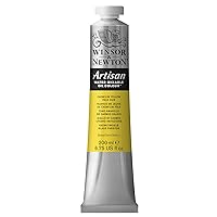 Winsor & Newton Artisan Water Mixable Oil Colour, 6.75-oz (200ml), Cadmium Yellow Pale Hue