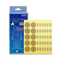 100pcs ACU-Magnetic Patches Healing Tip Magnet Pain Relief Like Acupuncture Pre-Attached to Plasters for Shoulder Wrist Neck arm Leg Back