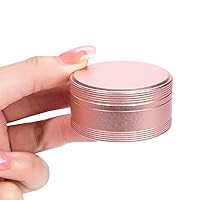Metal Pill Container Pill Case - Waterproof Pill Box for Daily Travel, Single Pill Hplder for Pocket Purse, Portable Medicine Organizer, Ideal for Medication Fish Oils, Unique Gift Pink