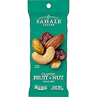 Sahale Snacks Classic Fruit and Nut Trail Mix,1.5 Ounces (Pack of 18)