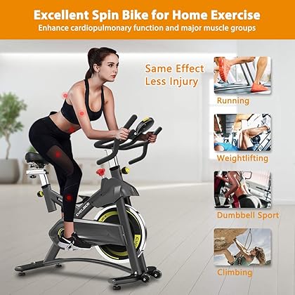 Cyclace PRO Magnetic Exercise Bike 003C 350lbs/003 330lbs/Indoor Cycling Bike Stationary Bike With Tablet Holder, Indoor Bike for Home Exercise