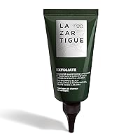 Lazartigue Exfoliate Gel, Oxygenating Detox Scrub, Jojoba Beads Gently Exfoliate Scalp and Fruit Acids Cleanse, Massage Action Helps Reoxygenate Scalp, Regains Optimal Balance 2.5 fl oz, Vegan