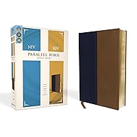 NIV, KJV, Parallel Bible, Large Print, Leathersoft, Navy/Tan: The World's Two Most Popular Bible Translations Together NIV, KJV, Parallel Bible, Large Print, Leathersoft, Navy/Tan: The World's Two Most Popular Bible Translations Together Imitation Leather