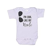 I'm Cool Like My Uncle, Nephew Onesie, Niece Outfit, Unisex Baby Bodysuit