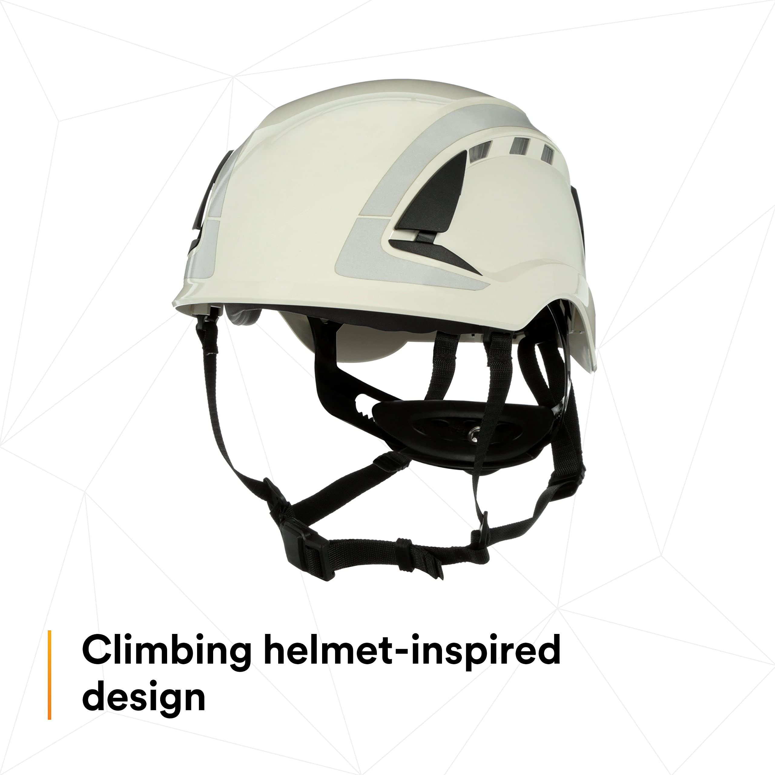 3M SecureFit Safety Helmet - Climbing Style Inspired Safety Helmet with 6 Point Suspension System