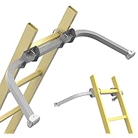 Ladder Stabilizer Accessory for Roof Gutter, Wing Span/Wall Ladder Standoff, Heavy Duty, Easy Use, 375 lbs Weight Rating