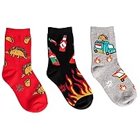 Sock It To Me Boys Youth Crew Socks (3-Pack)