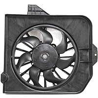 Evan-Fischer Radiator Fan Assembly Compatible with Caravan 01-05 Right to 1-31-05