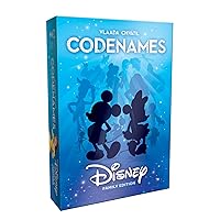 Codenames Family Edition | Best Family Board Game for All Ages | Featuring Disney Characters and Artwork | 2+ Player Board Game | Perfect for Disney Fans