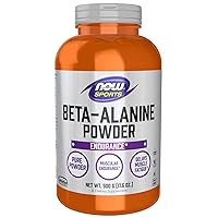 Sports Nutrition, Beta-Alanine Pure Powder 2,000 mg, Muscular Endurance*, 500 Grams