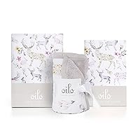 Oilo Changing pad Cover Bundle for Baby | Universal Tray Table mat | Cozy, Soft wash & Waterproof Diaper Change Mattress, Blanket & Crib Sheet | for Infant/Toddler | Newborn Nursery Collection | Fawn