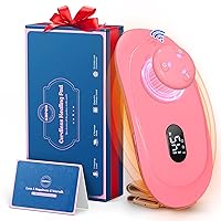 2S Instant Heating Pad for Period Cramps w/Remote Control, Magnetic Therapy Graphene Heating Pads, 13 Heat Massage Timer Option, Electric Cordless Menstrual Heating Pad for Back Belly Gifts for Women