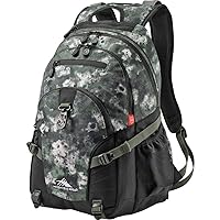 High Sierra Loop Backpack, Travel, or Work Bookbag with tablet sleeve, One Size, Urban Camo