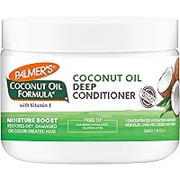 Coconut Oil Formula Moisture Boost Deep Hair Conditioner, 12 Ounce