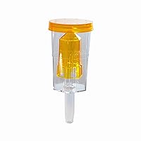 The Hex - 3 Piece Airlock - For Home Brew Fermentation - For Beer, Wine, Hard Cider, Mead Making, Pickling & More - Durable - At Home Beer Making Supplies