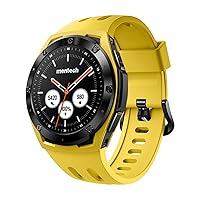 Xe1 Smartwatch, Lightweight Fitness Tracker with 1.2” Touch Screen, 110 Sport Modes, GPS, Sunlight-Visible, 5ATM Waterproof, 14-Day Battery Life, for Android and iOS Phones