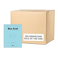 Roaring Spring Recycled Exam Blue Books, Case of 600, 8.5