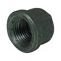 Anvil 8700132304, Malleable Iron Pipe Fitting, Cap, 1