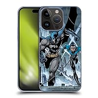 Head Case Designs Officially Licensed Batman DC Comics #615 Nightwing Cover Hush Hard Back Case Compatible with Apple iPhone 15 Pro