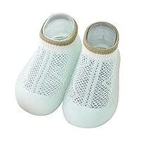 Baby Sock Shoes Baby Walking Shoes Infant Non-Slip Breathable Slippers Soft Rubber Sole Baby Boys Trainers Shoe