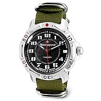 Vostok | Komandirskie Red Star Army Commander Russian Military Mechanical Wrist Watch | Fashion | Business | Casual Men’s Watches | Series 186