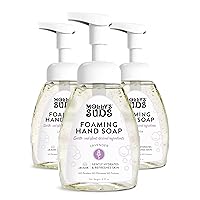 Molly's Suds Foaming Hand Soap - Made with Aloe and Coconut Oil | Moisturizing Hand Wash | Plant-Based, Infused with Essential Oils | Lavender - 8.25 Fl Oz (Pack of 3)